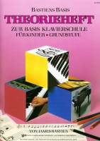 Theorieheft Grundstufe zur Basis Klavierschule